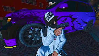 Spinning BLOCKS in 1000HP Trackhawk as KAY FLOCK,  in GTA 5 RP!