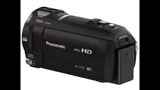 Тест видеокамеры Panasonic HC-V770.  Обзор и отзыв