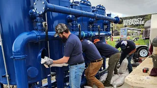 Crew working to restore Minden's water supply following EF-3 tornado