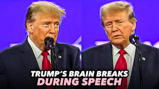 Trump's Brain Appears To Break As He Seems To Forget His Wife's Name During Speech