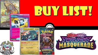 Twilight Masquerade Pokémon TCG Buy List! (HUGE New Pokémon TCG Set) (Buyer's Guide)