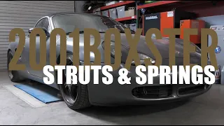Porsche Boxster Suspension. Front And Rear Struts and Springs