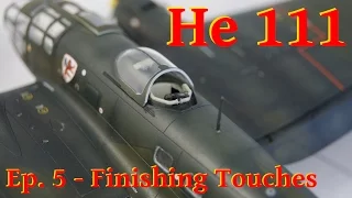 Model Heinkel 111 P-2 - 1/72 Airfix - Finishing Touches