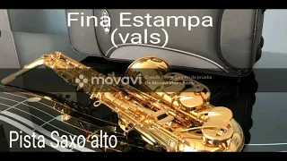 FINA ESTAMPA PISTA SAXO ALTO RL76