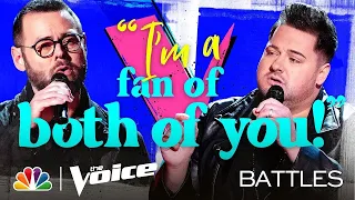 Jon Mullins vs. Todd Tilghman - Shenandoah's "Ghost in This House" - The Voice Battles 2020