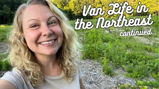 Continuing Van Life in the Northeast | NY, VT, CT, RI, MA | I'm Going Back to Travel Healthcare!