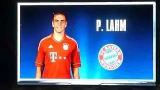 Bayern vs. Real - 17.04.2012 - Allianz Arena - Bekanntgabe der Mannschaftsaufstellung - LIVE !!!