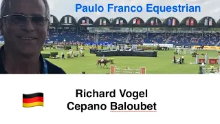 Richard Vogel - Cepano Baloubet (01/07/2023) - Aachen (CSIO5* - Winning Round - 1.55m - 2nd round)