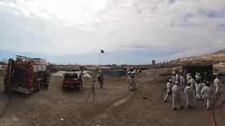 VIDEO 360 / VR - "Reconocimiento de Efectos y Patrones de Fuego" Curso TIC, Niveles 2 y 3 - Iquique