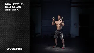 Dual Kettlebell Clean and Jerk