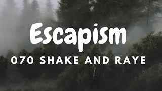 RAYE -Escapism.(Lyrics) ft 070 Shake #escapism #lyrics #musiclyrics #lyricsvideo #tiktokviral #raye