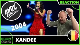 ANDY REACTS! Xandee - '1 Life' (Belgium 2004) EUROVISION REACTION!