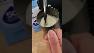 How to steam milk easy way🌪