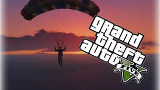 GTA V - PARACHUTING FROM THE TALLEST BUILDING (DOM MISSION)  -  [HD]