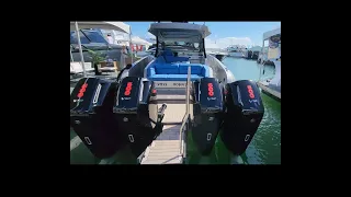 Vanquish VQ 45 Hard Top with 2400hp Mercury Verado Outboards