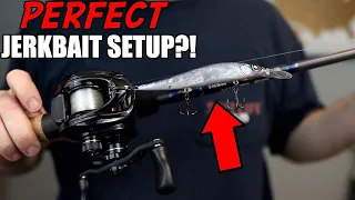 The PERFECT Jerkbait Setup to Catch MORE Bass!