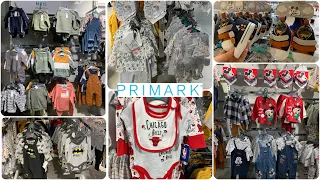 Primark baby boys clothes new collection - October 2021
