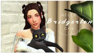 Sims 4 CAS | Belle Bridgerton + CC Links