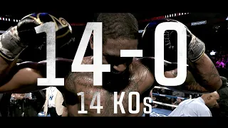 All 14 of Jared Anderson Knockouts During 14 Fight KO Streak | Anderson Goes for 15 Sat on ESPN