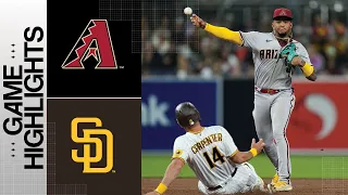 D-backs vs. Padres Game Highlights (4/3/23) | MLB Highlights
