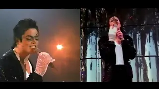 Michael Jackson : Comparison Billie Jean Buenos Aires '93 vs Oslo '92