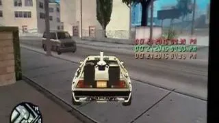 GTA SA: BTTF 2 Delorean Mod