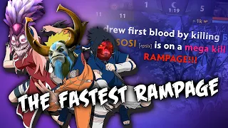 Dota 2 Daily WTF - The Fastest Rampage
