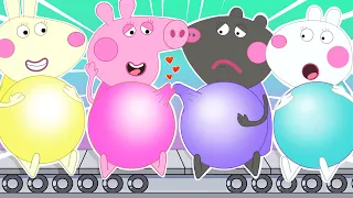 Lovely Mothers & Cute Baby Factory | Peppa Pig Funny Animation