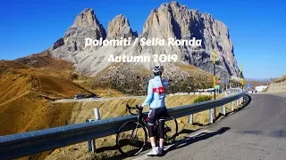 Cycling in Dolomites / Sella Ronda - Autumn 2019