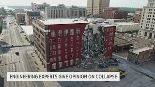 Engineering experts weigh in on partial building collapse in Davenport