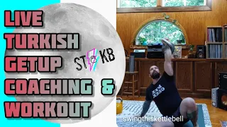 How to Do a TURKISH GETUP : KBOMG LIVE KETTLEBELL WORKOUT