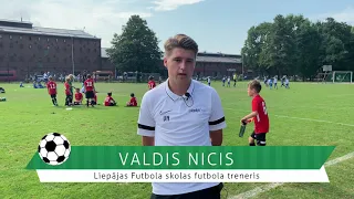 #FutbolsReģionos: saruna ar Liepājas Futbola skolas futbola treneri Valdi Nici