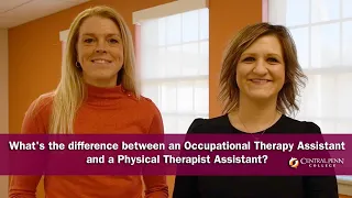 What's the difference between an Occupational Therapy Assistant and a Physical Therapist Assistant?