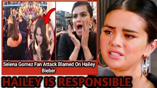 HAILEY OR NOT?? Selena Gomez ATTACKED By Fan On RED CARPET At Cannes Film: Hailey MAIN SUSPECT