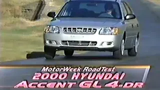 2000 Hyundai Accent GL Sedan (LC) - MotorWeek Retro
