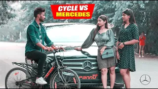 Cycle Vs Mercedes | Yogendra Sharma