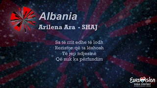 Arilena ARA - Shaj (Albania) ESC 2020 Lyrics