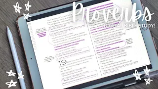 iPad Bible Study on Proverbs 27 | Digital Bible Study with Me