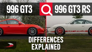 996 GT3 and 996 GT3 RS in detail. The differences explained!