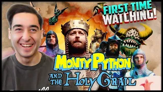 *MONTY PYTHON* MADE ME SPIT MY DRINK! (First Time Watching)