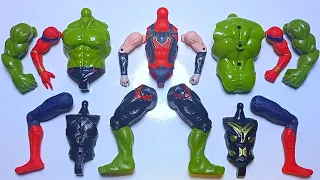 Assemble Toys Action Figures ~ SPIDERMAN VS HULK VS THOR ~ Avengers Marvel Assemble Toys