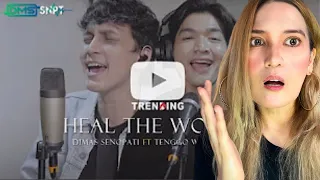 REAKSI Dimas Senopati and Tenggo Wicaksono | Michael Jackson | “Heal The World”