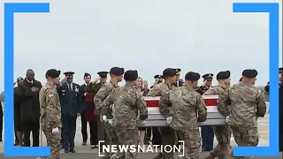 Soldiers killed in Jordan drone attack come home | NewsNation Now