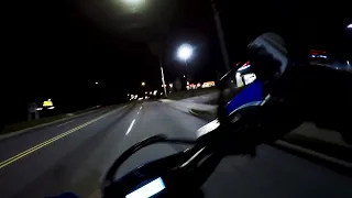 Cool cop encounter while raising hell on my dr650 sumo