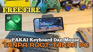 SIMPLE BANGET!!! 🎮 Main Free Fire Di Android Pakai Keyboard Dan Mouse