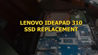 Lenovo Ideapad 310 SSD Upgrade