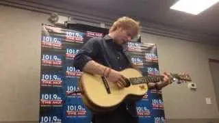 Ed Sheeran's private performance before Chicago show 9-16-14!