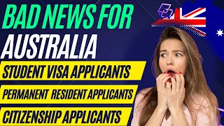 Latest Shocking Update on Australia Visa Applicants.😢😢😢