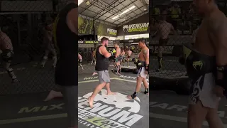 Muay Thai Pad Work