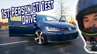 POV VW Golf GTI 6-Speed Test-Drive!